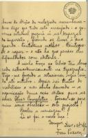 Carta de Fran Paxeco para Teófilo Braga