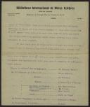 Carta de Warren F. Kellogg a Teófilo Braga