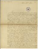 Carta de Manuel de Medeiros do Canto para Teófilo Braga