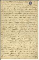 Carta de Teófilo Braga para Maria do Carmo Xavier de Barros Leite
