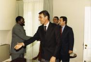 Visita de Jonas Savimbi