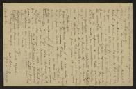 Bilhete-postal de Joaquim de Araújo a Teófilo Braga