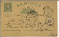 Bilhete-postal de Teixeira Bastos para Teófilo Braga