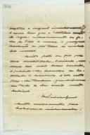 Cópia de carta de Manuel Teixeira Gomes para Francisco Marques da Luz