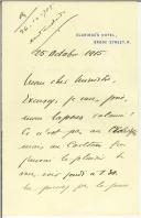 Carta para Manuel Teixeira Gomes