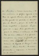 Carta de Joaquim de Araújo a Teófilo Braga
