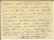 Carta de J. Gonçalves Teixeira  para Manuel Teixeira Gomes
