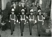 Fotografia de Américo Tomás, por ocasião da abertura solene do ano lectivo Instituto Profissional dos Pupilos do Exército agora designado por Instituto Militar dos Pupilos do Exército, em Lisboa.