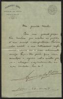 Carta de L. de Sá R. a Teófilo Braga