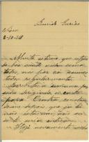 Carta de Ana para Eurico Cameira