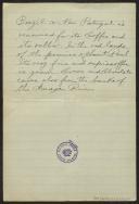 Carta de Thomas Raftery a Teófilo Braga