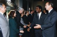 Visita do Presidente da República de Cabo Verde António Mascarenhas Monteiro a Portugal