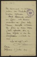 Carta de José Relvas a Teófilo Braga