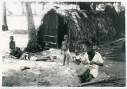 Fotografia de uma família indígena de Tete