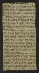 Notas biográficas