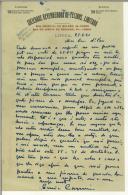 Carta da Sociedade Revendedora de Tecidos, Limitada para António Bessa Pais