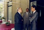 Visita de Perez de Cuellar a Portugal