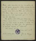 Carta de Joaquim de Araújo para Teófilo Braga