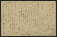 Bilhete-postal de Joaquim de Araújo a Teófilo Braga