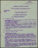Boletim de registo e justificação de cortes