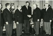 Fotografia de Américo Tomás nas comemorações do 10 de Junho no Palácio de Belém