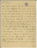 Carta de Alfredo Pimenta para Teófilo Braga