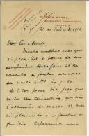 Carta para Manuel Teixeira Gomes