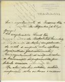 Carta de T. J. Barros Queiróz para Manuel Teixeira Gomes