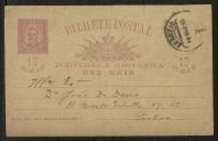 Bilhete-postal de A. Benoliel para João de Deus