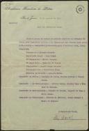 Carta da Luís Murat a Teófilo Braga