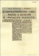 "O contratorpedeiro ""lima passou a escoltar o ""Príncipe Perfeito"""