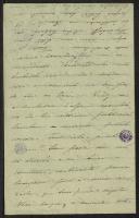 Carta de G. de V. Abreu a Teófilo Braga