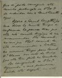 Carta de Martin C. V. Hertz para Manuel Teixeira Gomes