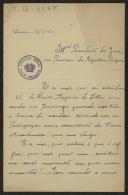 Carta de Victor Surgy a Teófilo Braga