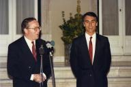 Visita do Primeiro-ministro da Bélgica Wilfried Martens