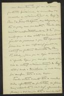 Carta de Vicente Sousa Brandão a Teófilo Braga
