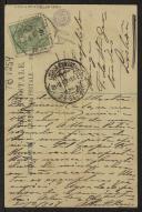 Bilhete-postal de Alberto Bessa a Teófilo Braga
