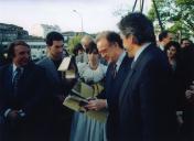 Presidente Sampaio no Museu Nacional da Imprensa