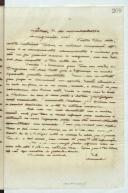 Cópia de carta de Manuel Teixeira Gomes para José Teixeira Gomes