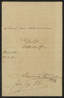 Carta de João José Diniz (?) a Teófilo Braga