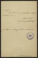 Carta de José Maria de Araújo Freire de Andrade a Teófilo Braga