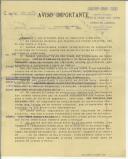 Carta do Crédit Franco-portugais para Manuel Teixeira Gomes