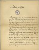 Carta de B. J. Bacelar Silva para Teófilo Braga