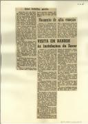 Visita em Bandim às instalações da Sacor