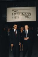 Visita de Aníbal Cavaco Silva à Alemanha - Prémio da Fundação Bertelsmann