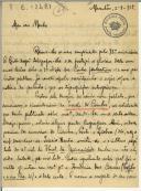 Carta de Fran Paxeco para Teófilo Braga