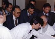 Visita ao hospital de Santa Maria