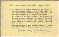 1861 - Vinho generoso da região do Douro - 1861