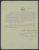 Carta de Josefina Lopes de Noronha para Teófilo Braga