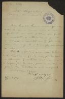 Carta de J. Gomes a Teófilo Braga